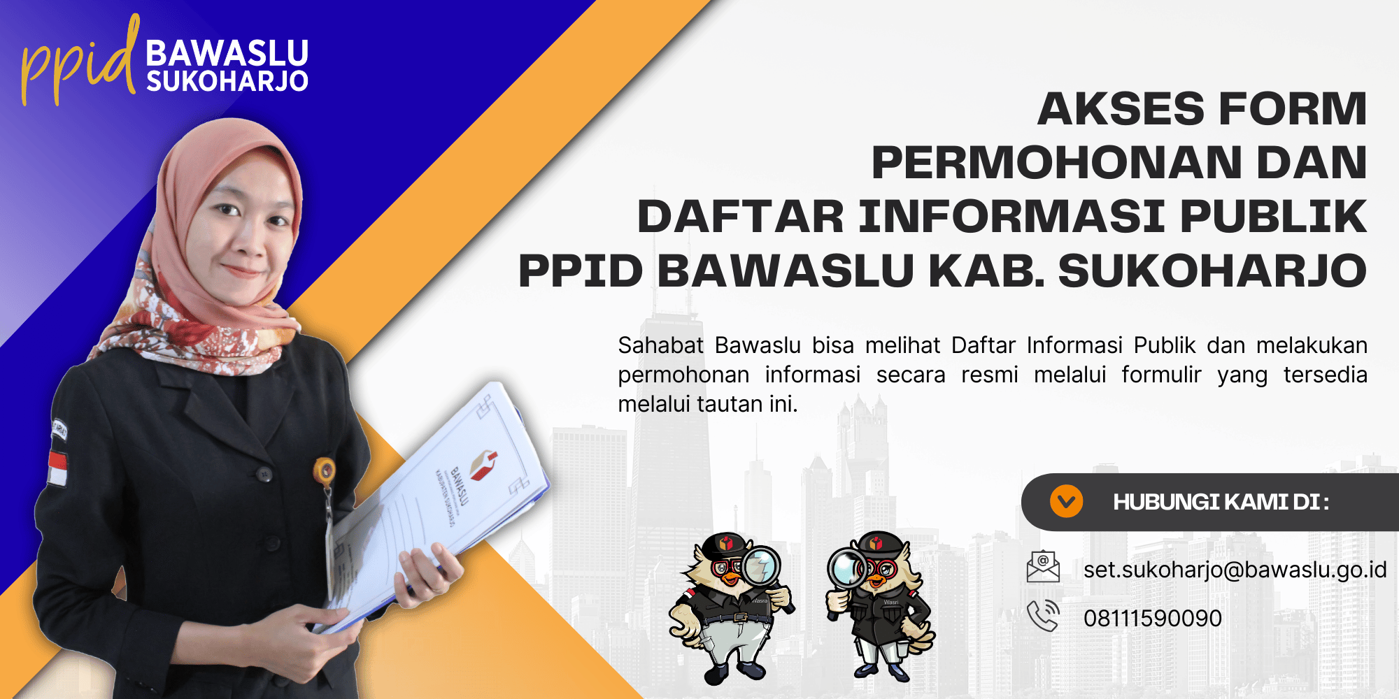 Form Permohonan dan Daftar Informasi Publik (DIP)
