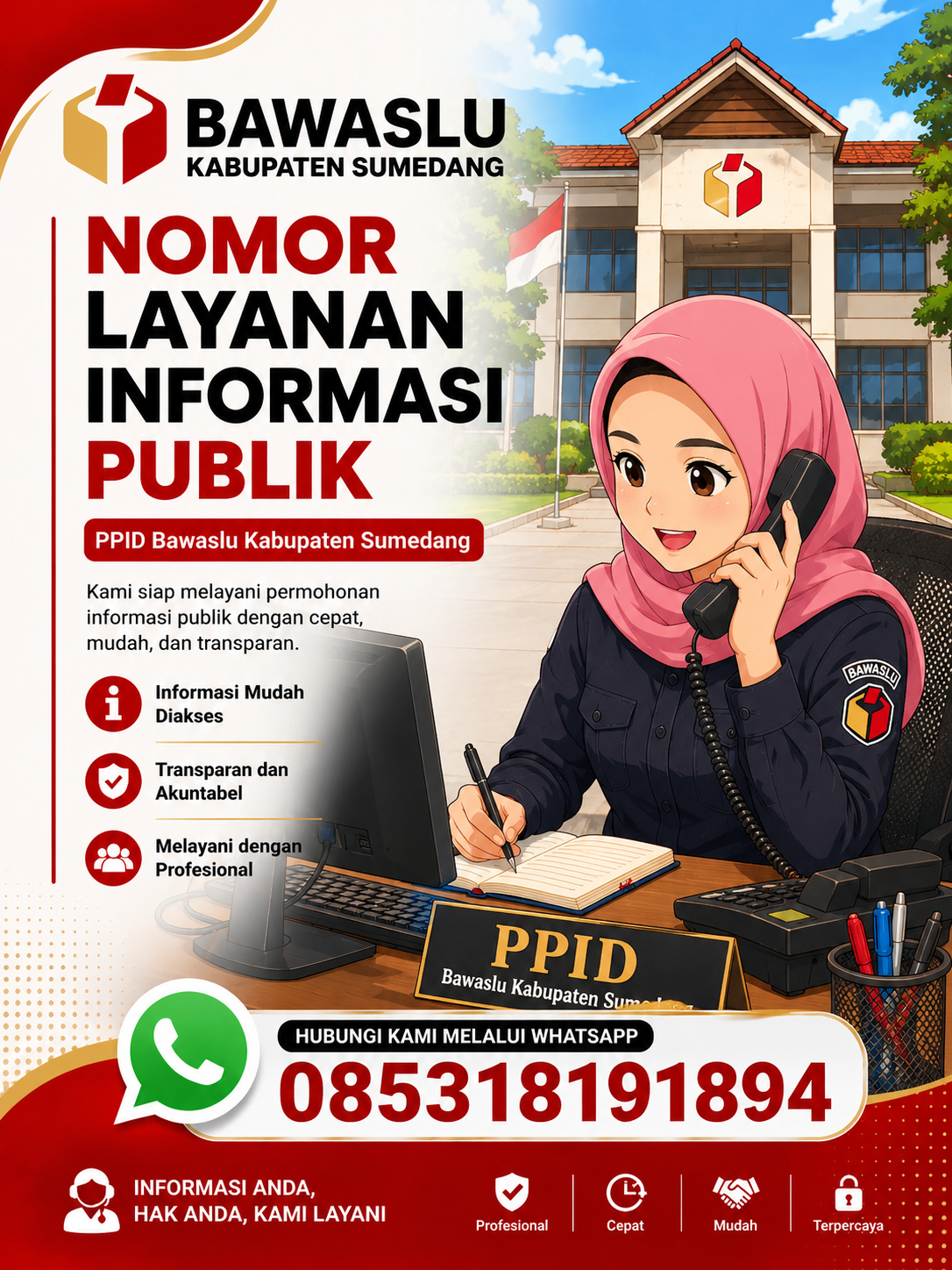 NOMOR LAYANAN INFORMASI PUBLIK