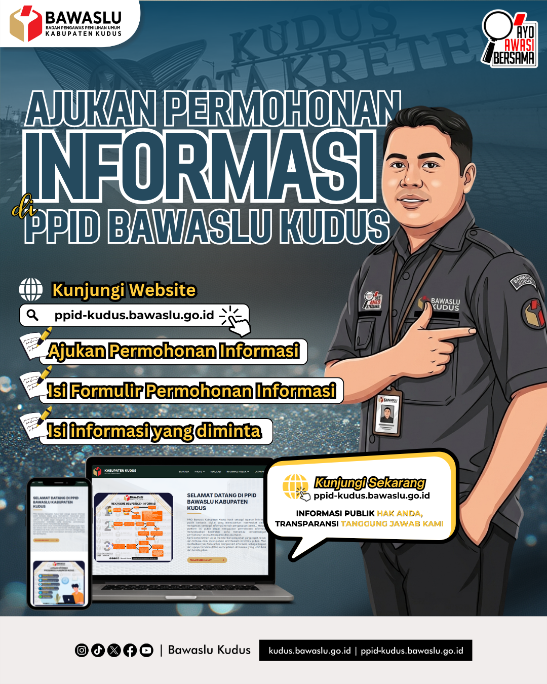 Ajukan Permohonan Informasi Publik