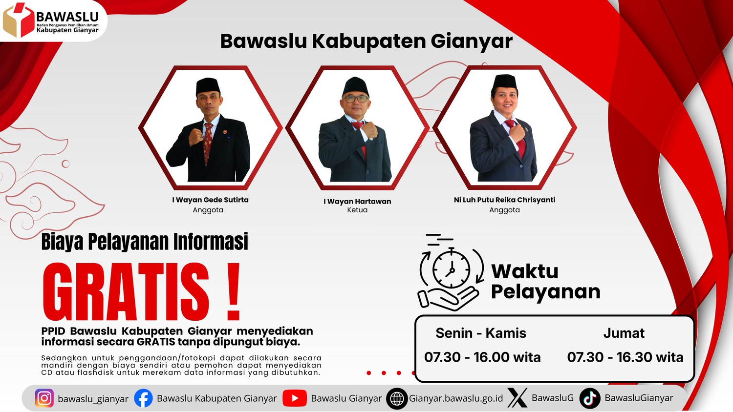 SELAMAT DATANG DI PPID BAWASLU KABUPATEN GIANYAR