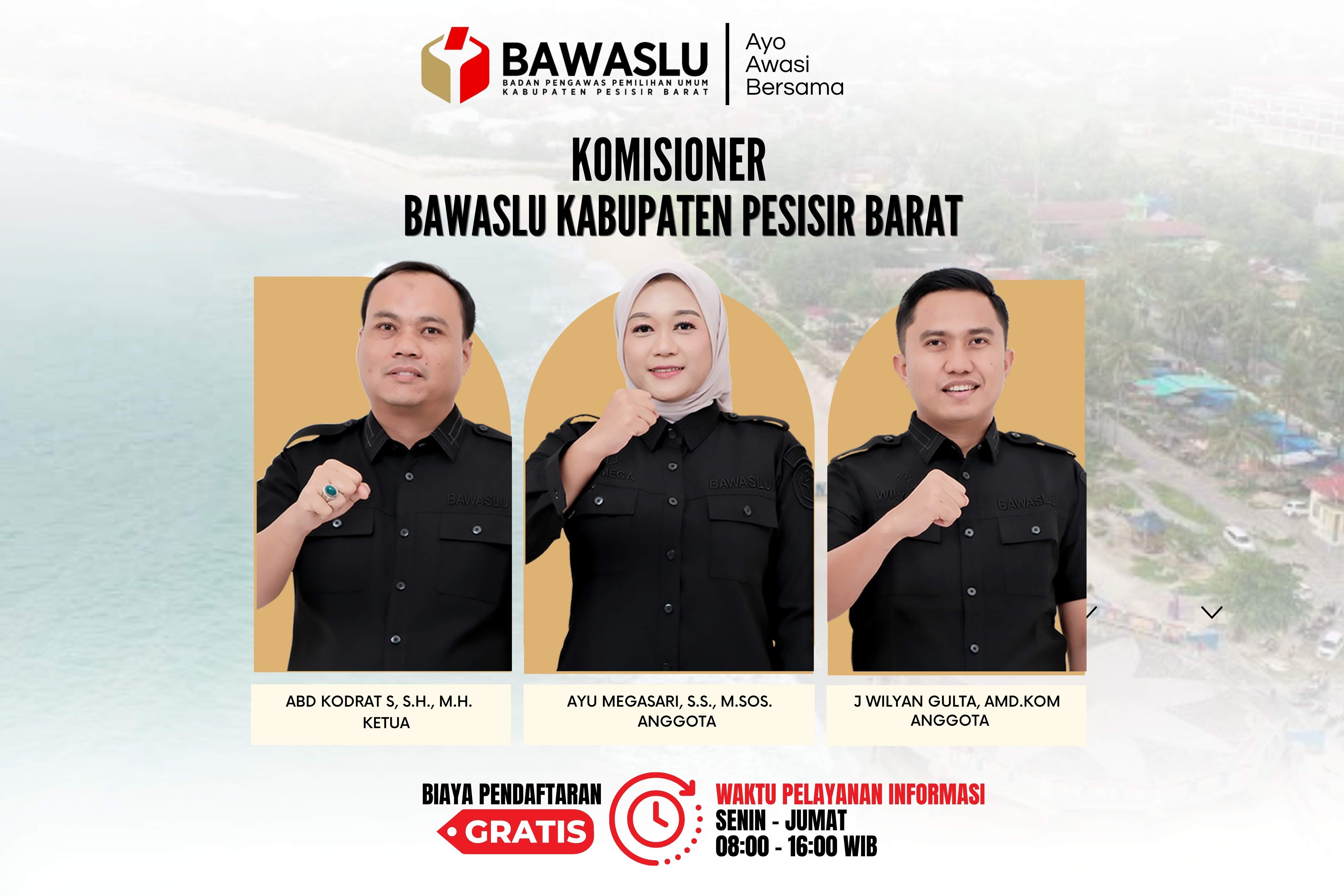 SELAMAT DATANG DI PPID BAWASLU KABUPATEN PESISIR BARAT