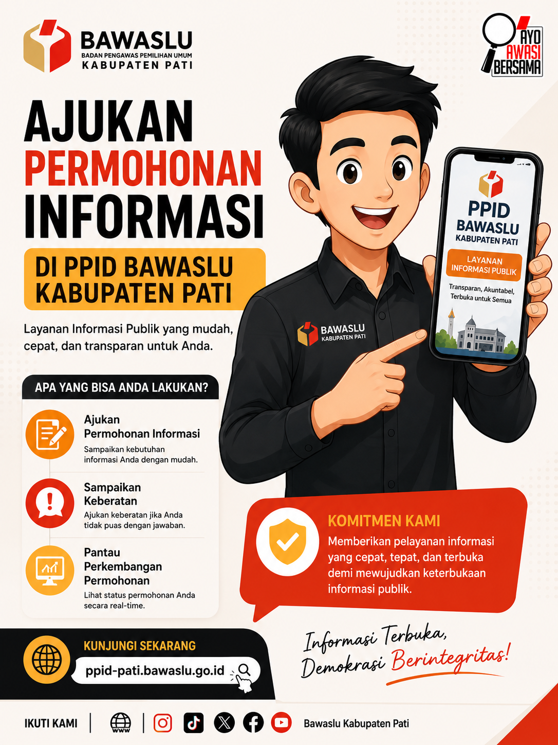 Ajukan Permohonan Informasi Publik
