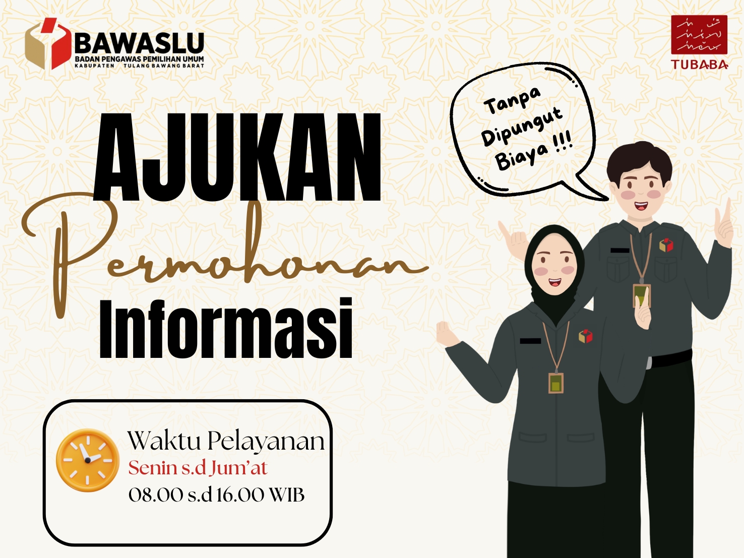 AJUKAN PERMOHOHONAN INFORMASI