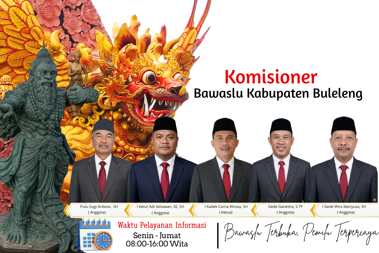Selamat Datang di PPID Bawaslu Buleleng