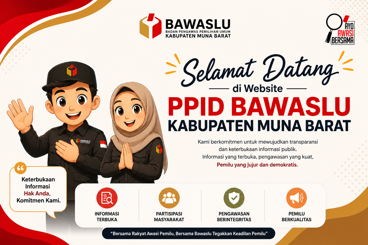 SELAMAT DATANG DI PPID BAWASLU KABUPATEN MUNA BARAT
