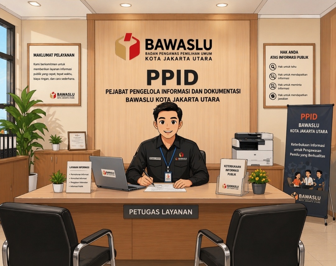 SELAMAT DATANG DI PPID BAWASLU KOTA ADM. JAKARTA UTARA
