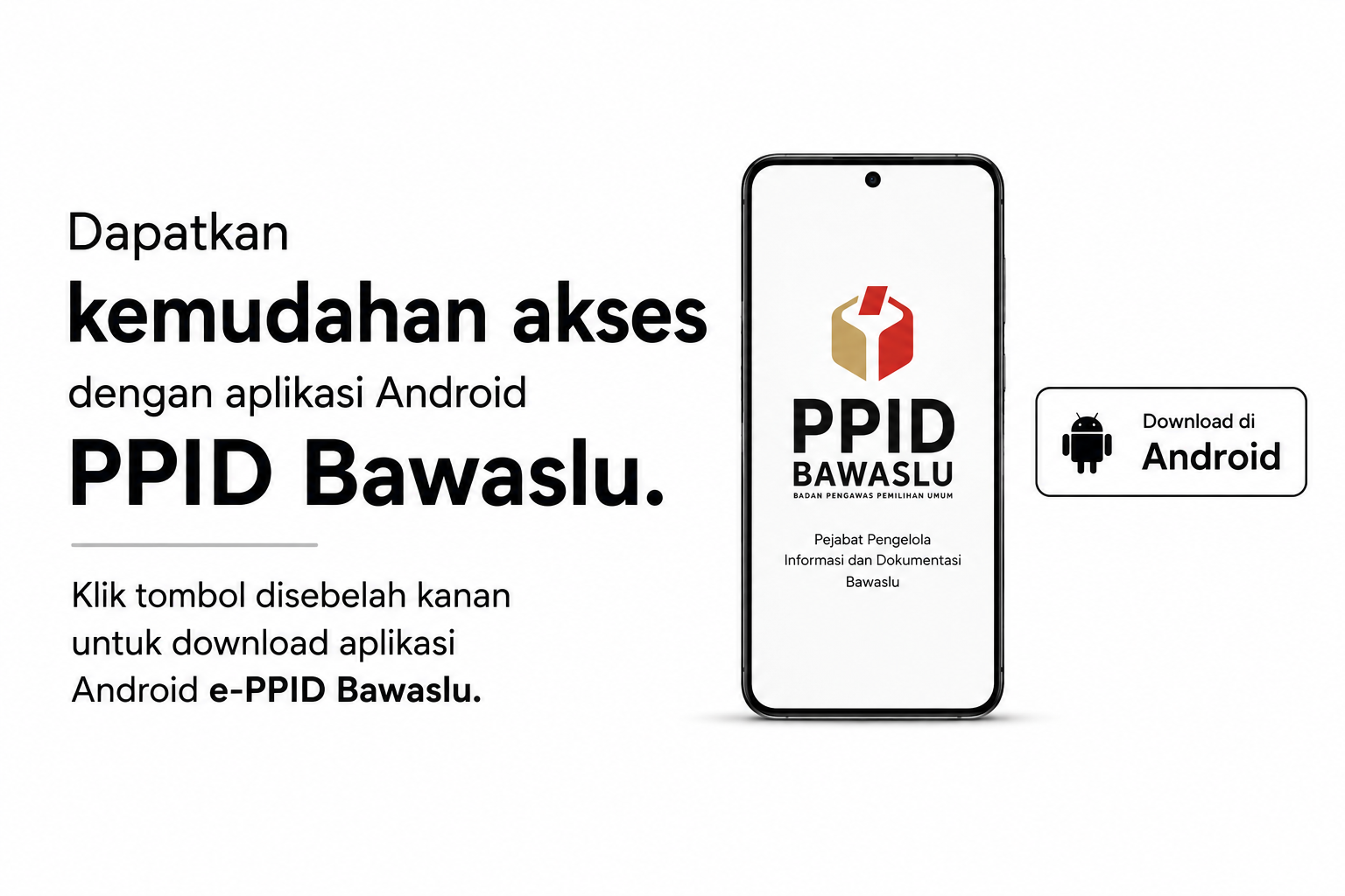 Download Aplikasi e-PPID Bawaslu