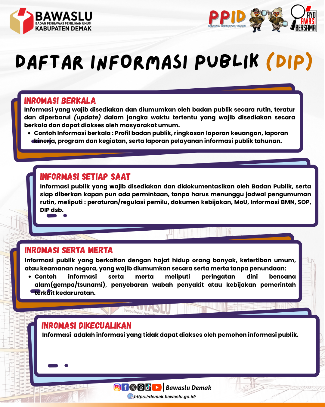 DAFTAR INFORMASI PUBLIK (DIP)
