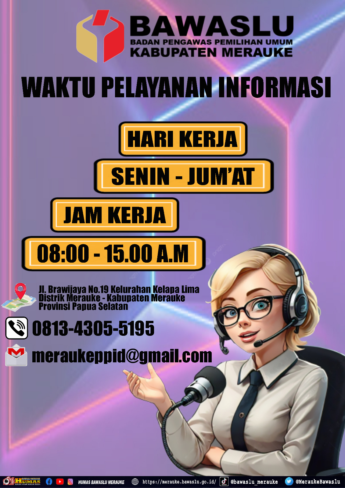 NOMOR LAYANAN INFORMASI PUBLIK