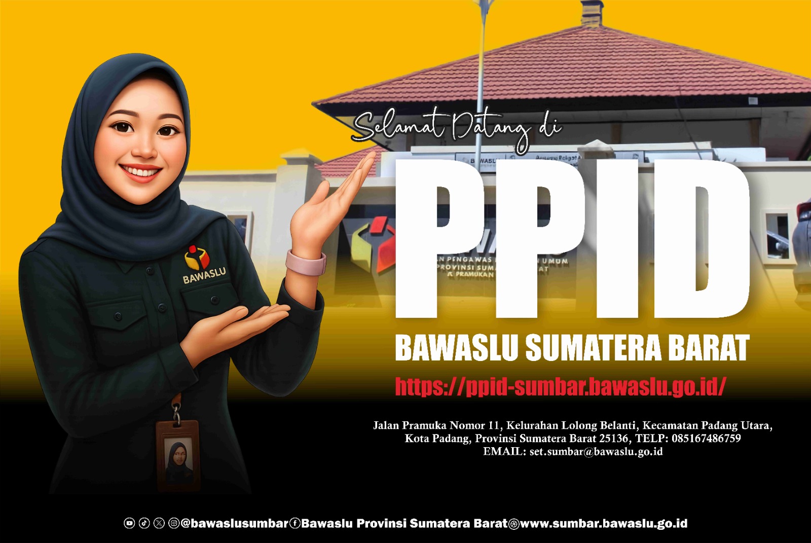 SELAMAT DATANG DI PPID BAWASLU SUMATERA BARAT