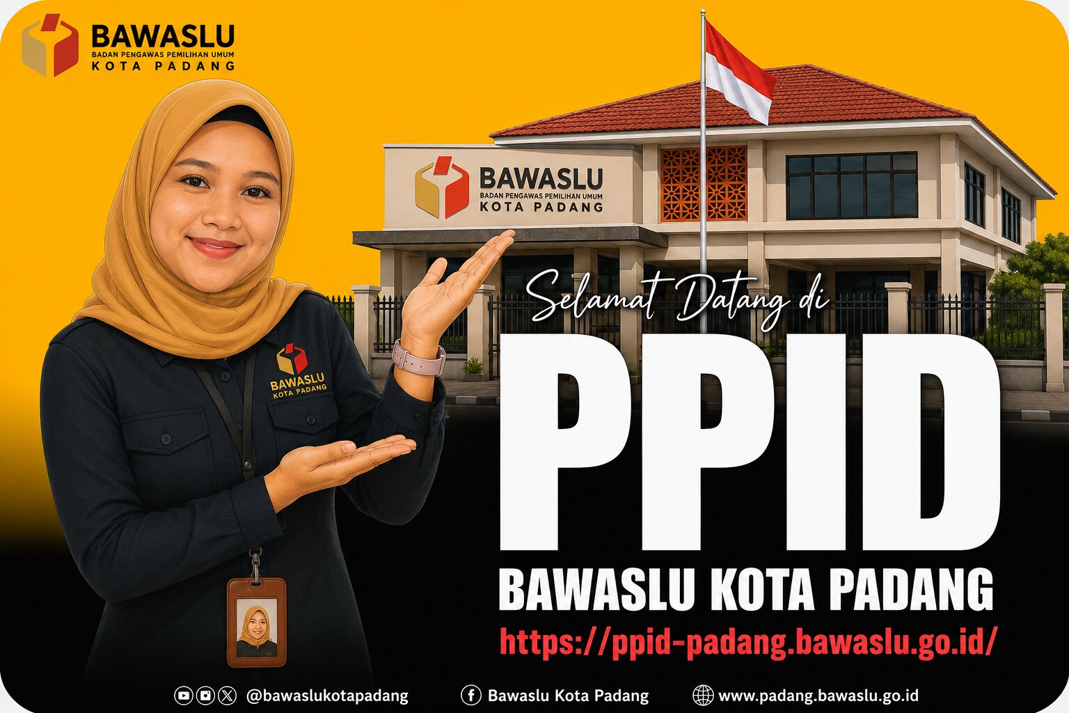 SELAMAT DATANG DI PPID BAWASLU KOTA PADANG