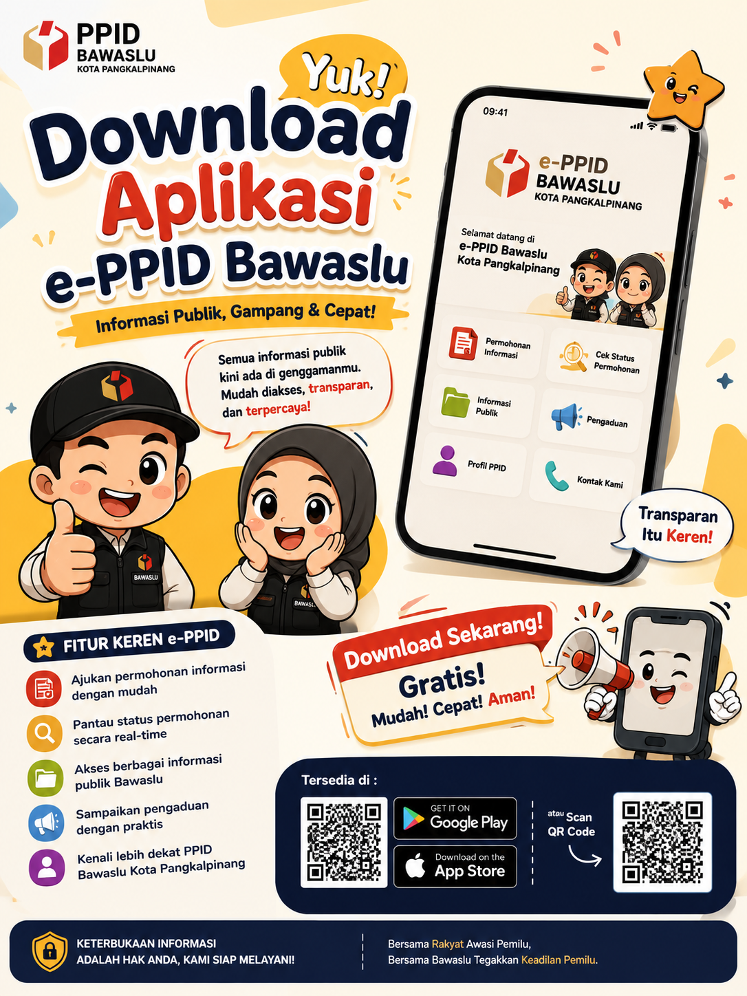 Download Aplikasi e-PPID Bawaslu