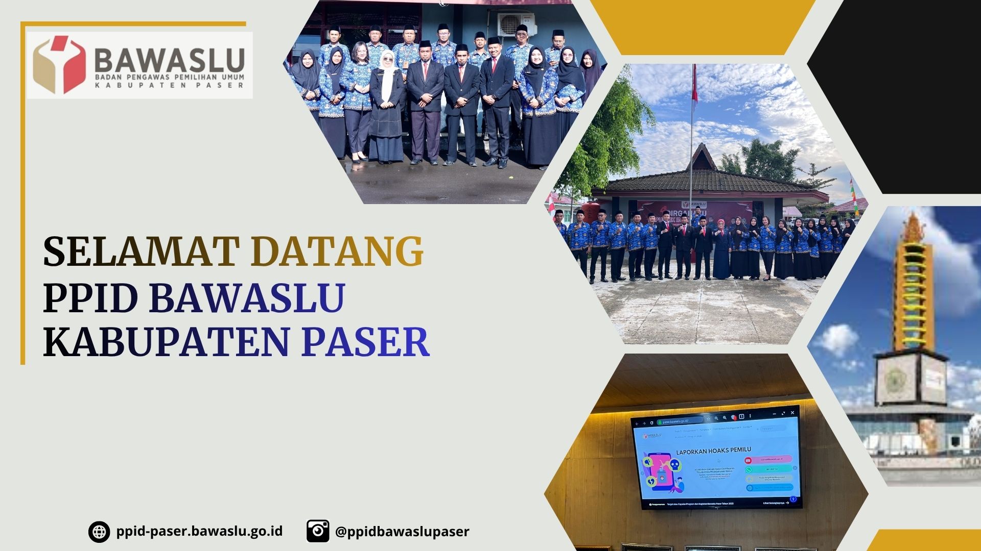 SELAMAT DATANG DI PPID BAWASLU PASER