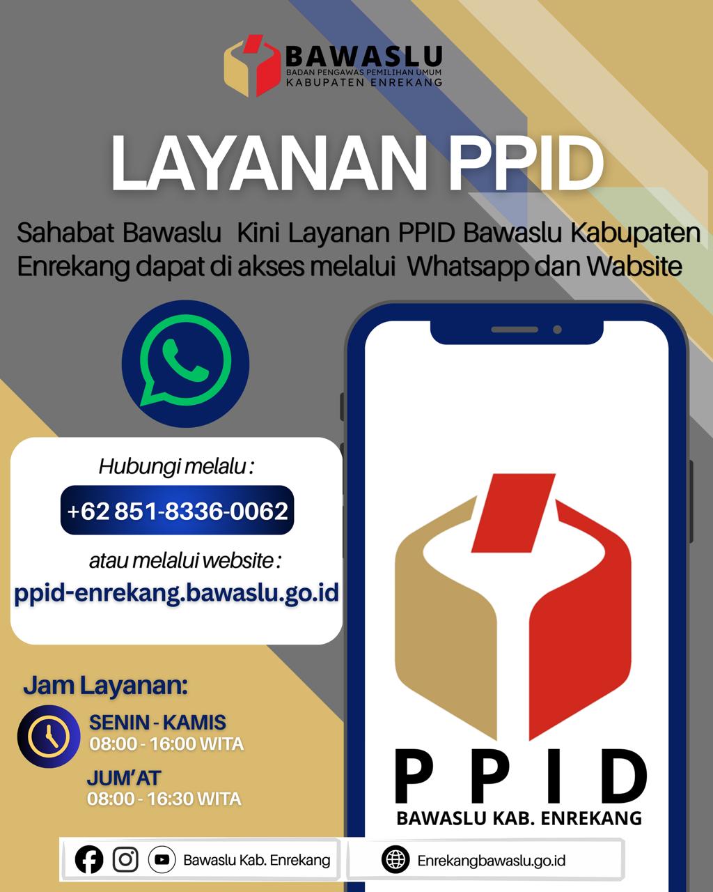 SELAMAT DATANG DI PPID BAWASLU KAB. ENREKANG