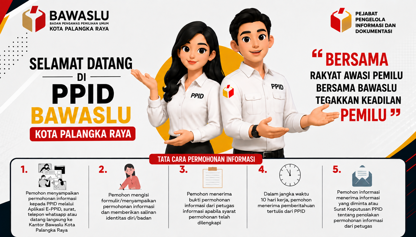 SELAMAT DATANG DI PPID BAWASLU KOTA PALANGKA RAYA