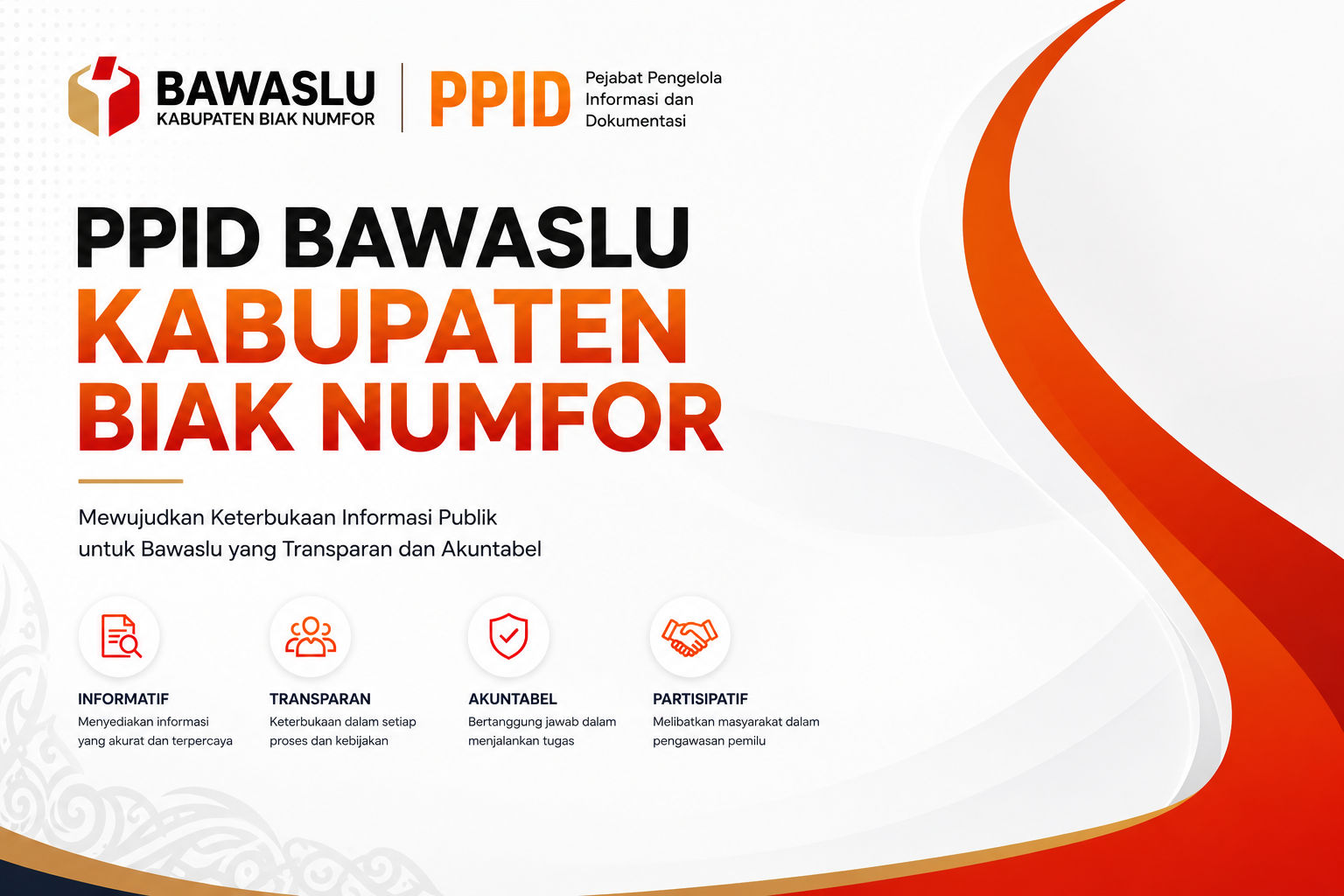 SELAMAT DATANG DI PPID BAWASLU KABUPATEN BIAK NUMFOR