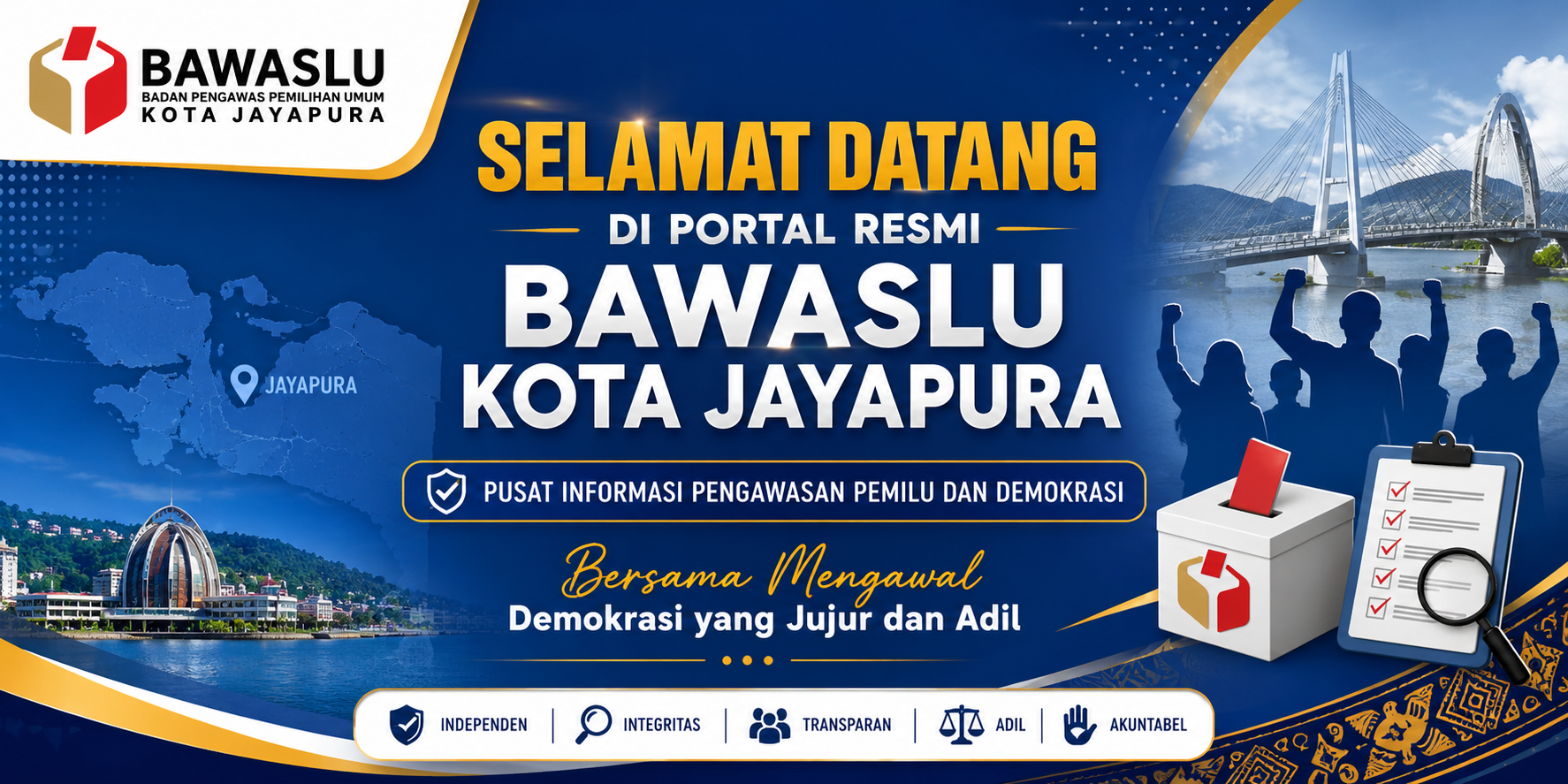 SELAMAT DATANG DI PPID BAWASLU KOTA JAYAPURA