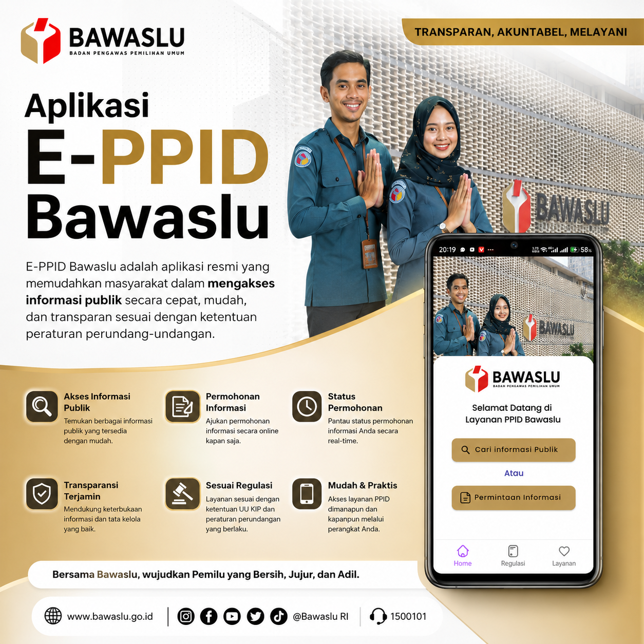 Download Aplikasi e-PPID Bawaslu