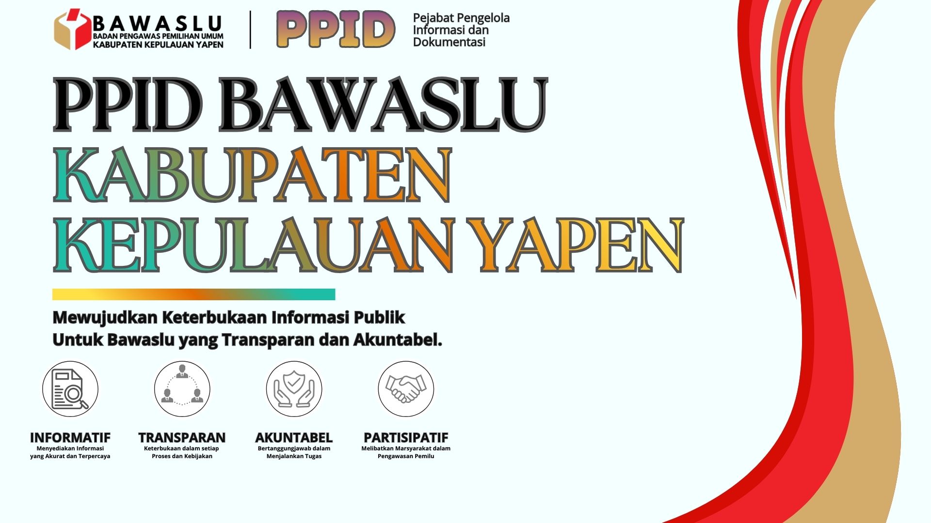 SELAMAT DATANG DI PPID BAWASLU KABUPATEN KEPULAUAN YAPEN