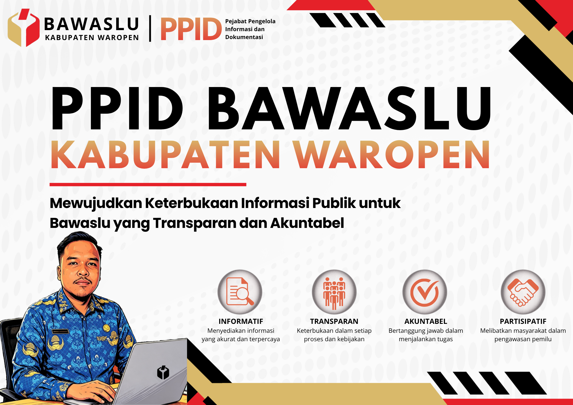 SELAMAT DATANG DI PPID BAWASLU KABUPATEN WAROPEN