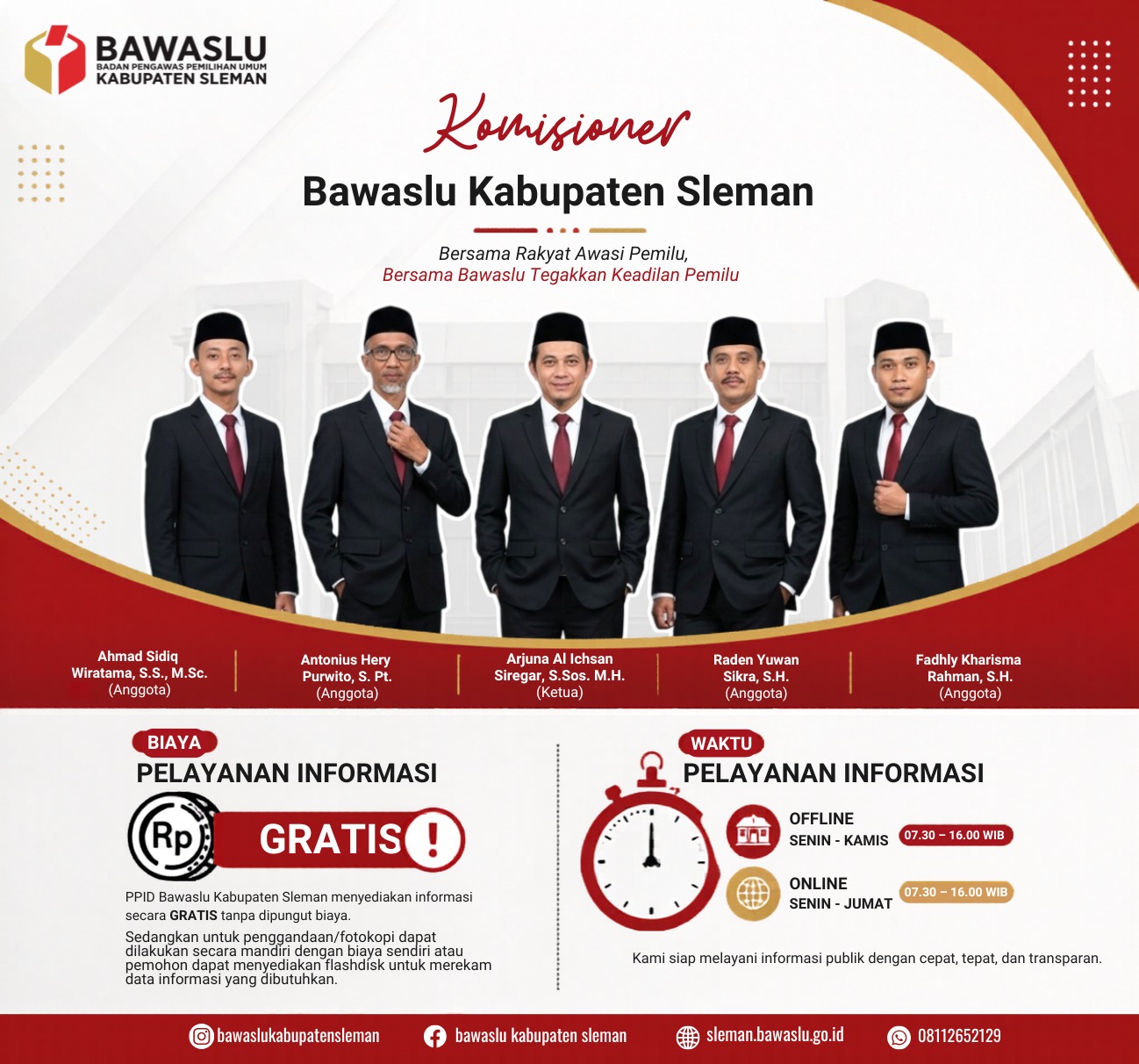 SELAMAT DATANG DI PPID BAWASLU KABUPATEN SLEMAN