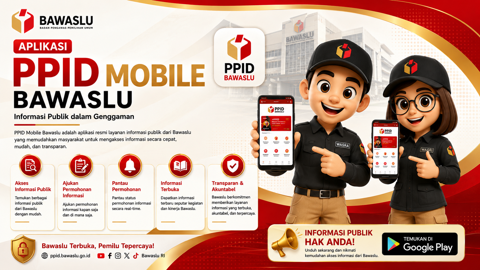 Download Aplikasi e-PPID Bawaslu