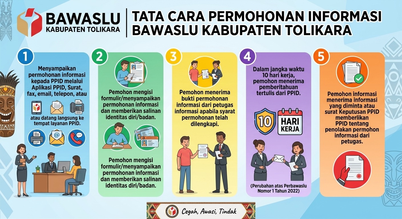 SELAMAT DATANG DI PPID BAWASLU KABUPATEN TOLIKARA