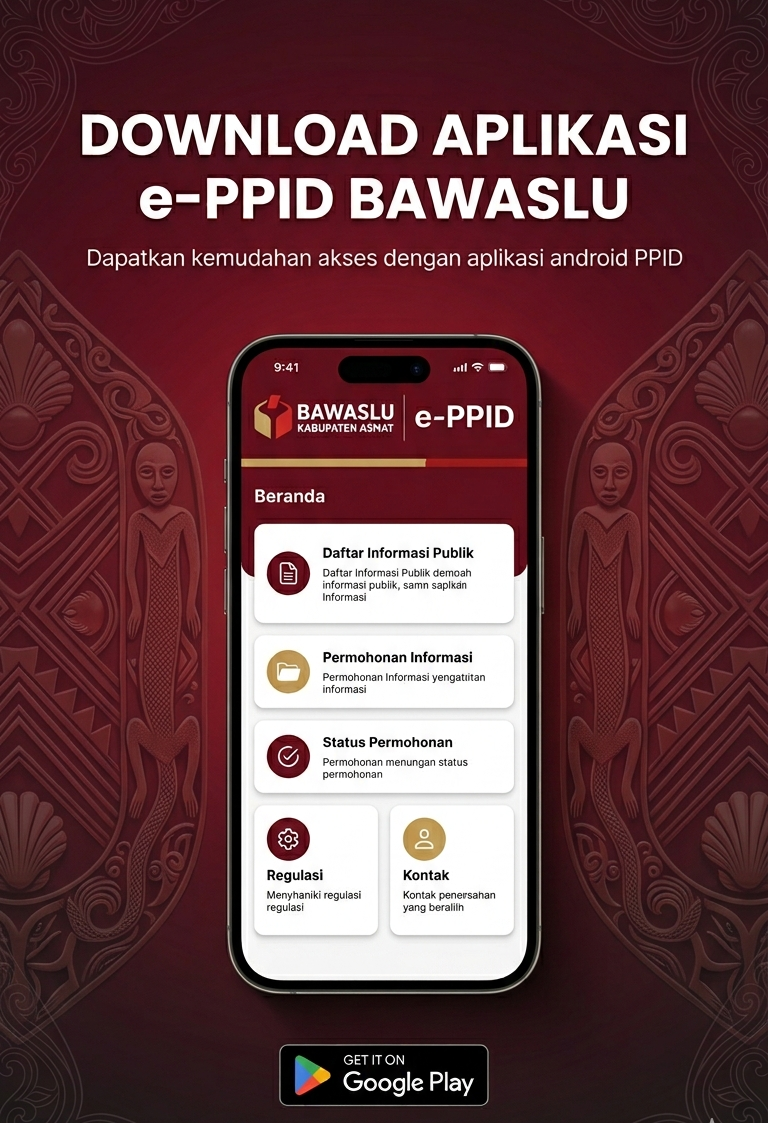 Download Aplikasi e-PPID Bawaslu