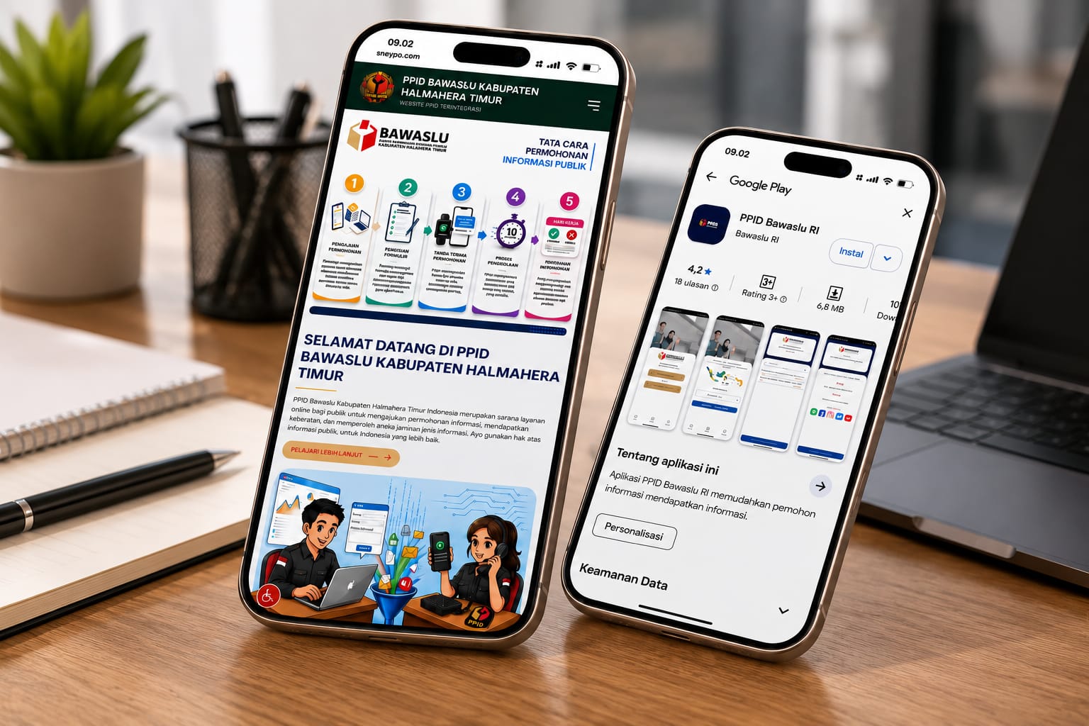 Download Aplikasi e-PPID Bawaslu