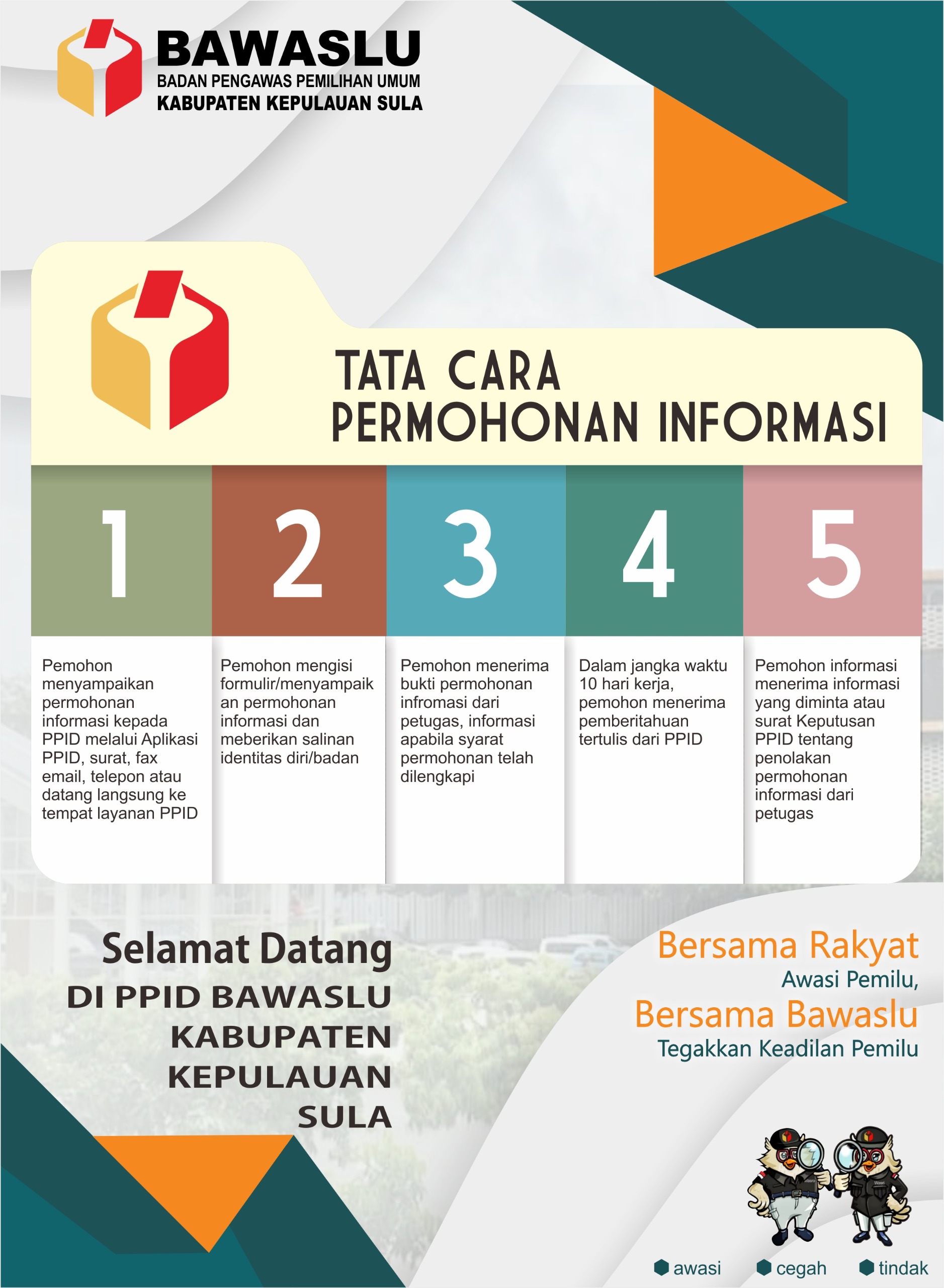 SELAMAT DATANG DI PPID BAWASLU KABUPATEN KEPULAUAN SULA