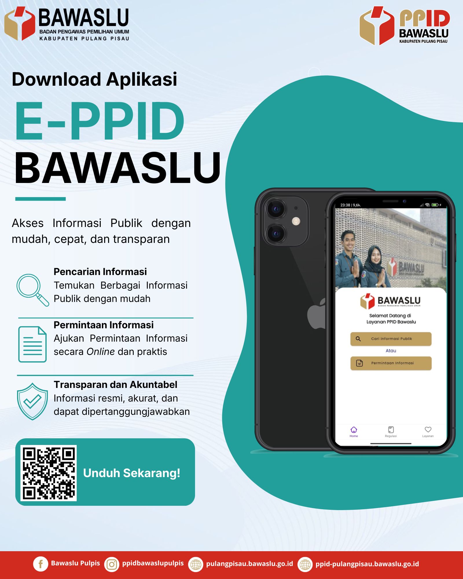 Download Aplikasi e-PPID Bawaslu