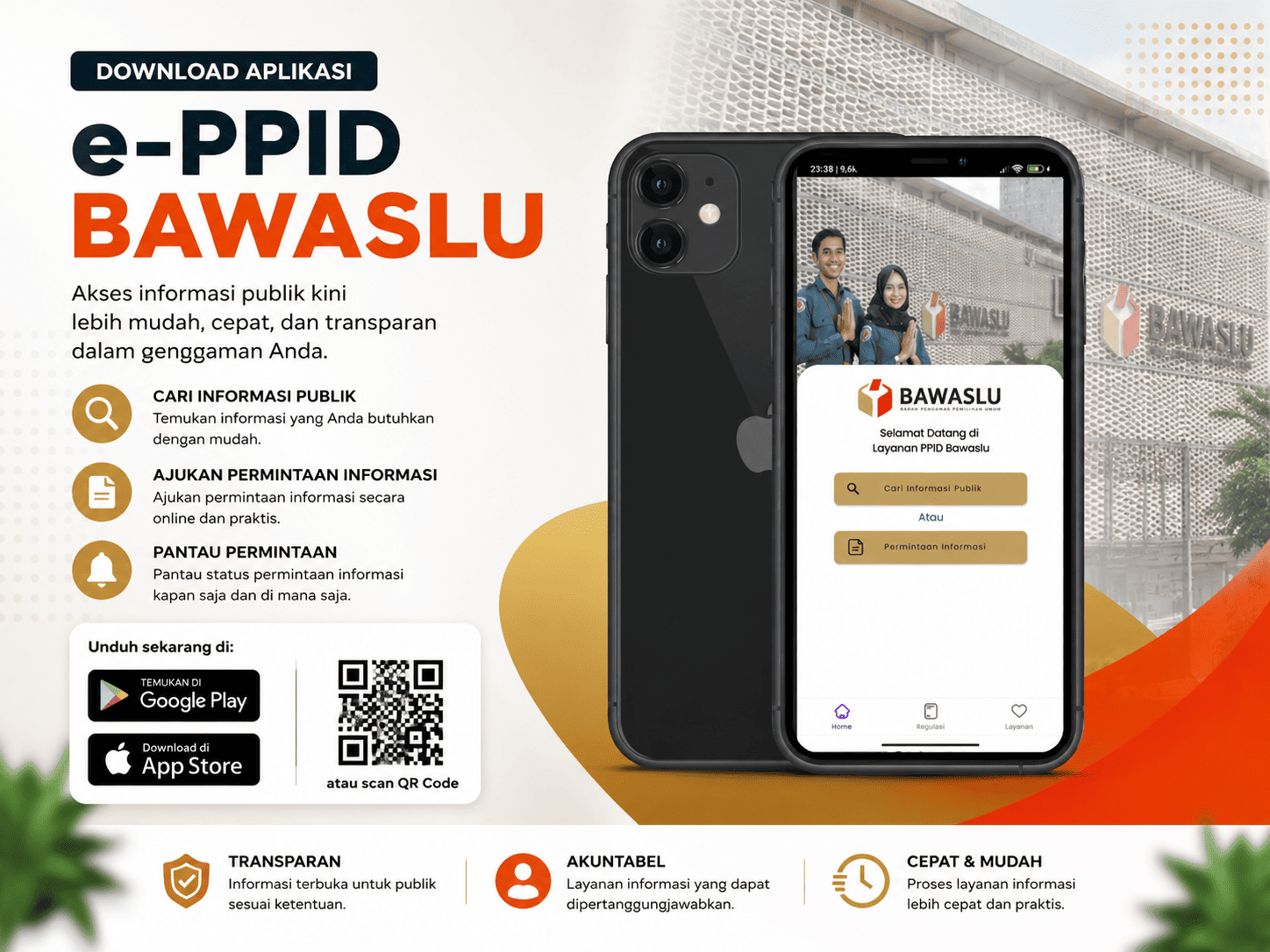 Download Aplikasi e-PPID Bawaslu