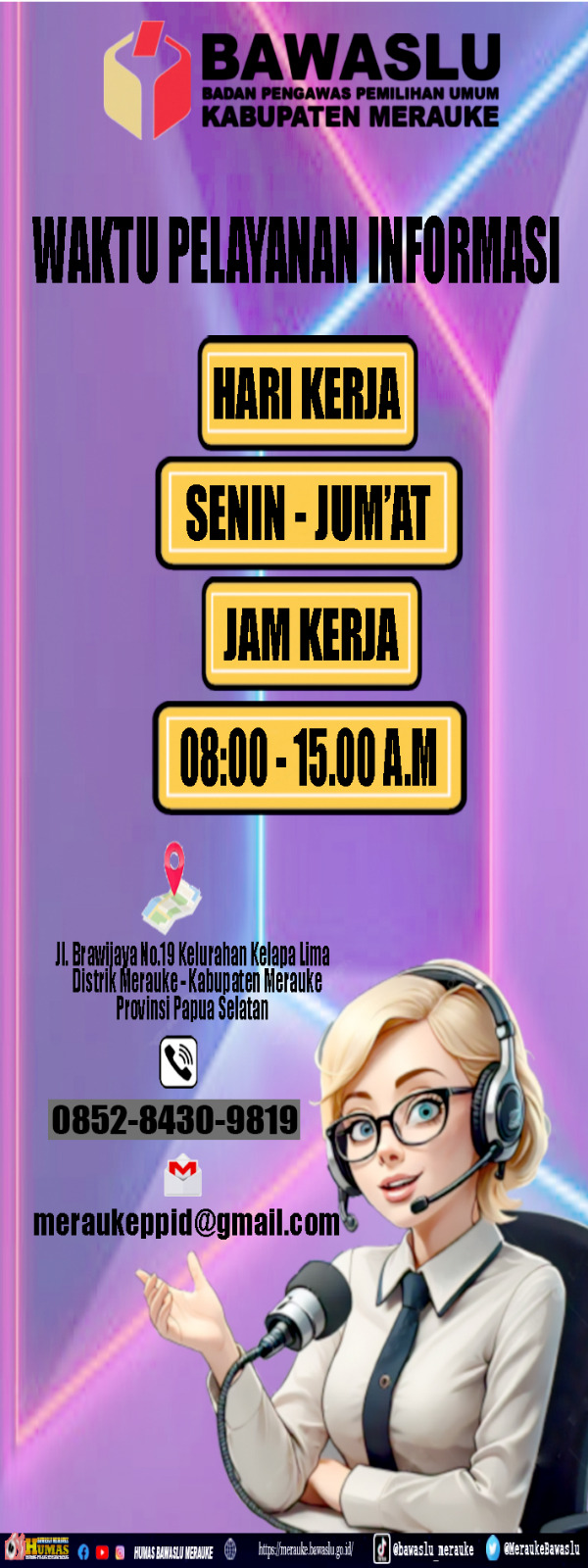 NOMOR LAYANAN INFORMASI PUBLIK