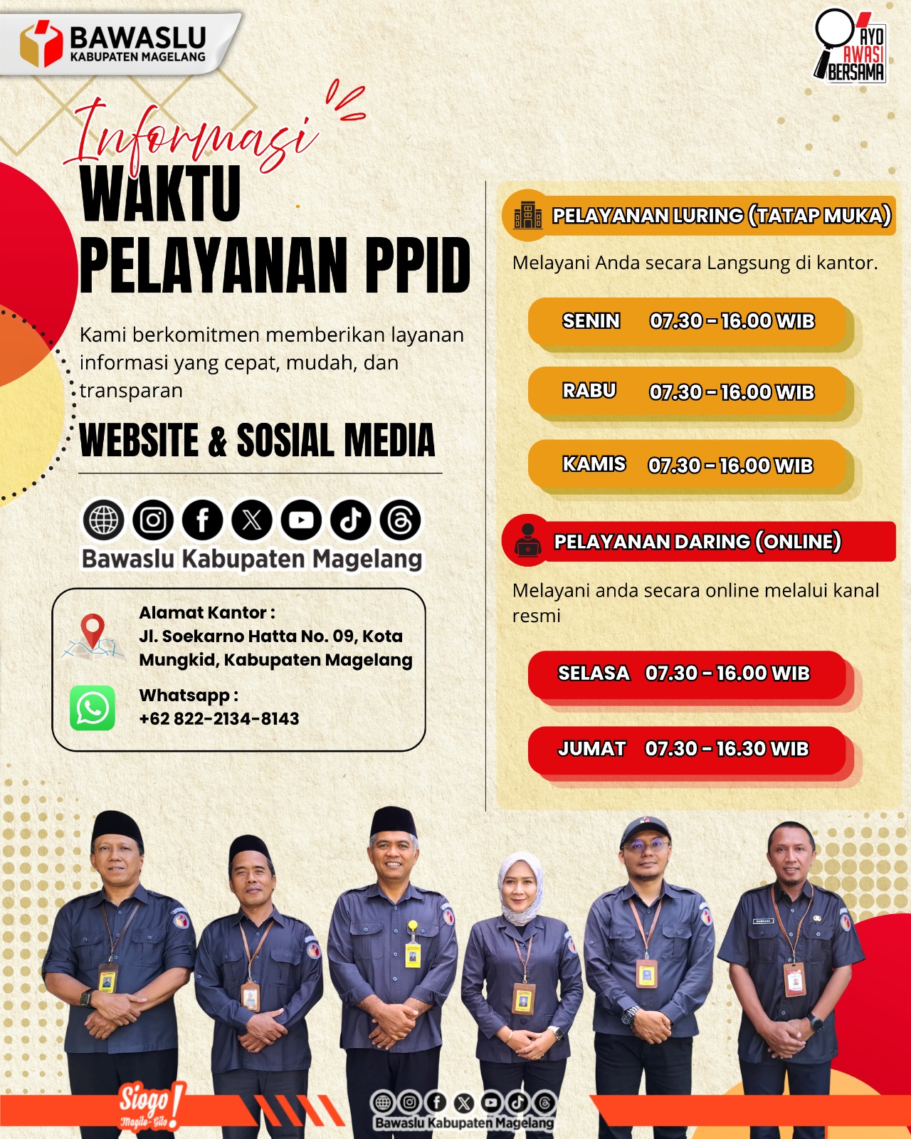 SELAMAT DATANG DI PPID BAWASLU KABUPATEN MAGELANG