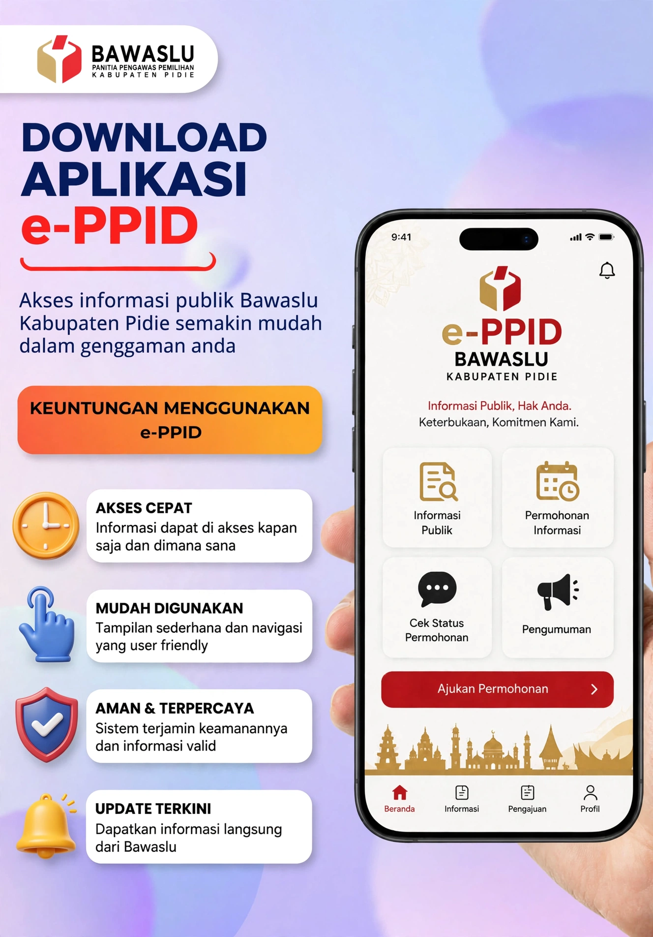 Download Aplikasi e-PPID Bawaslu