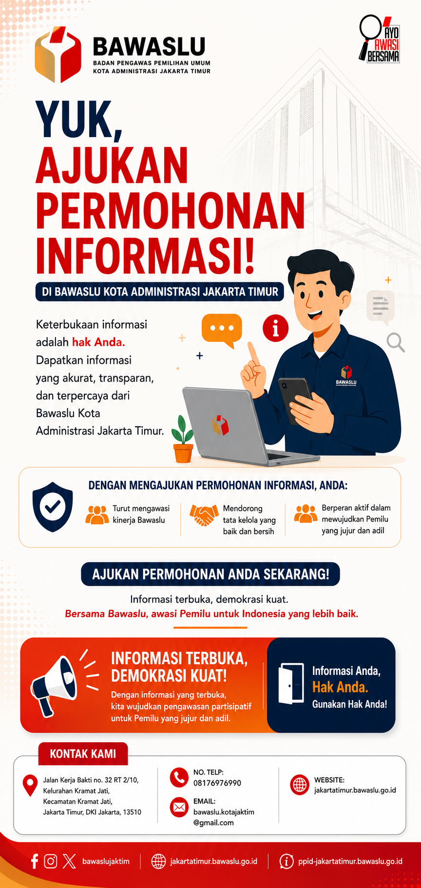 AJUKAN PERMOHONAN INFORMASI