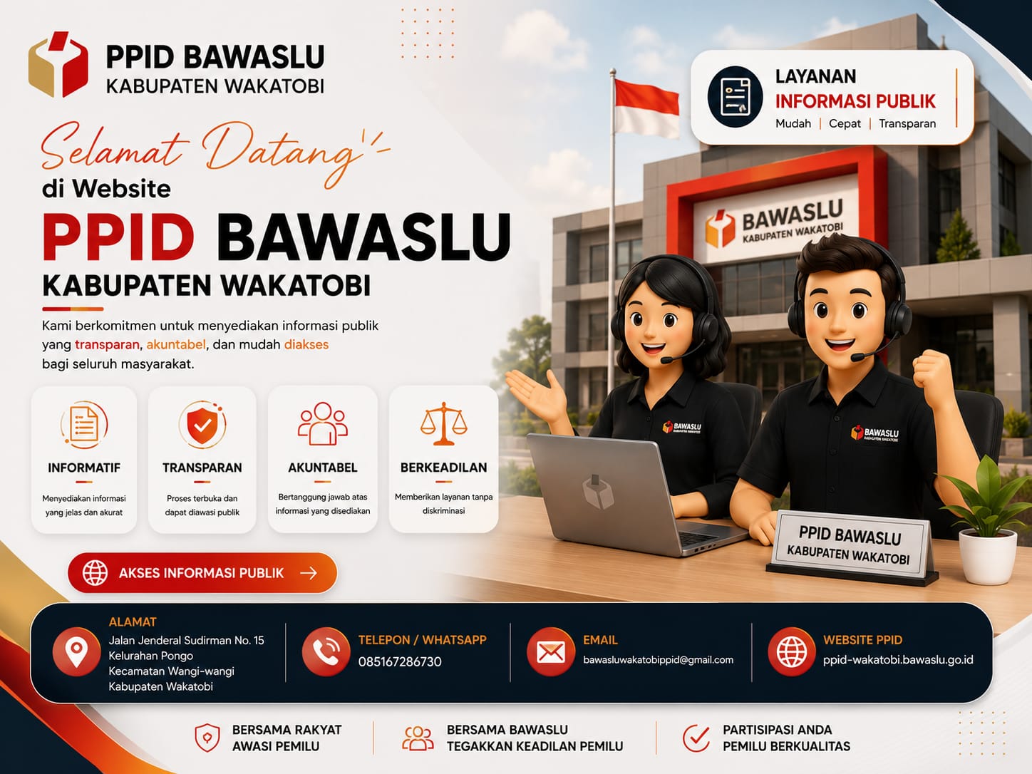 SELAMAT DATANG DI PPID BAWASLU KABUPATEN WAKATOBI