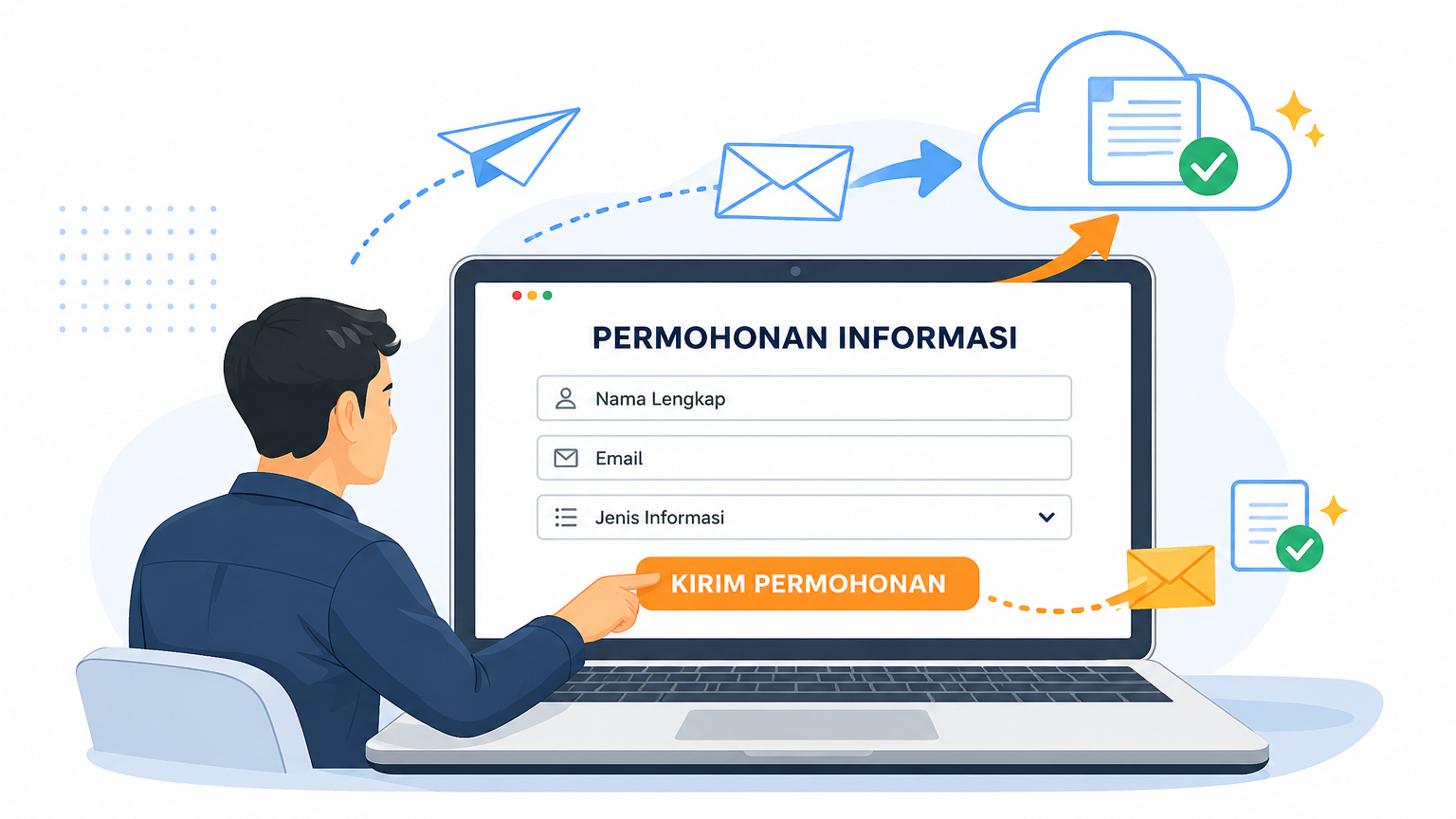 PERMOHONAN INFORMASI ONLINE
