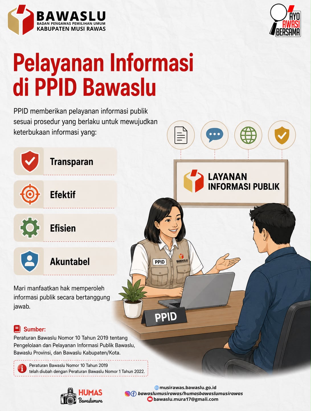 SELAMAT DATANG DI PPID BAWASLU KABUPATEN MUSI RAWAS