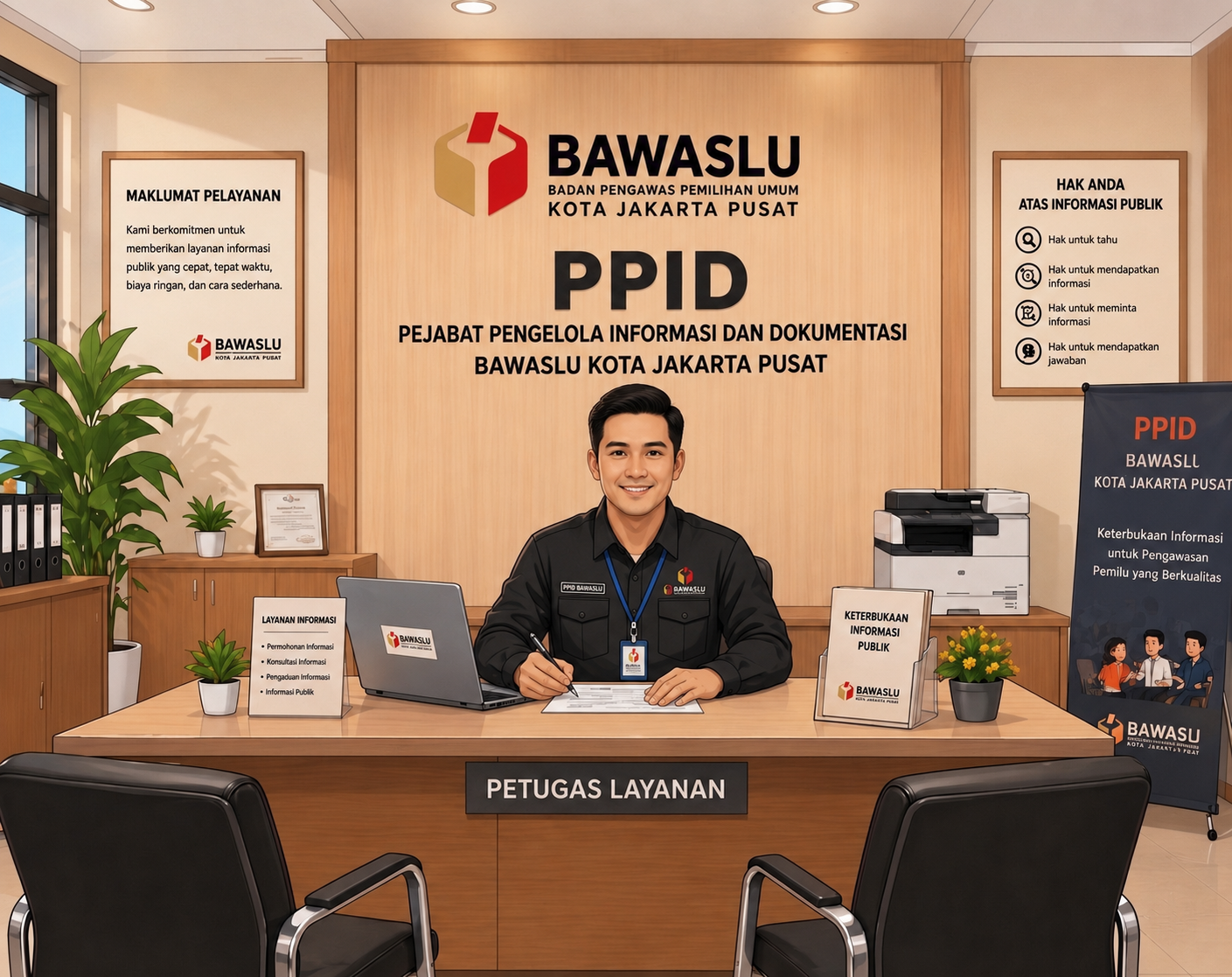SELAMAT DATANG DI PPID BAWASLU KOTA ADMINISTRASI JAKARTA PUSAT