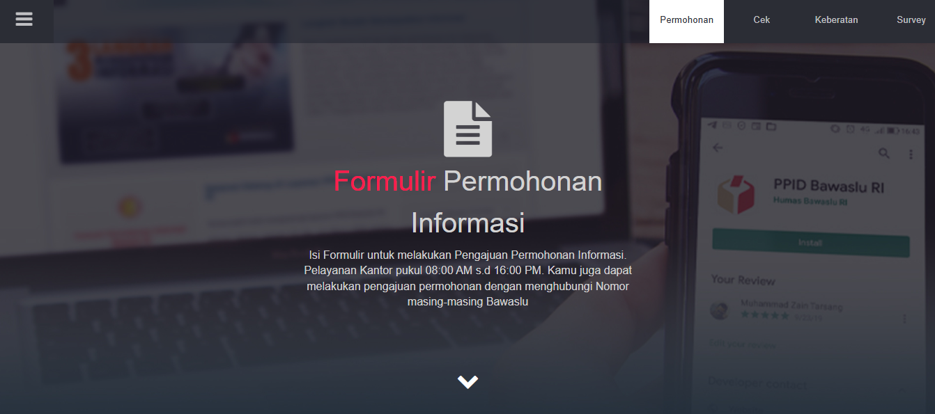 Permohonan Informasi Publik
